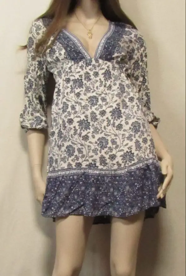 Vestido Estampado de Flores